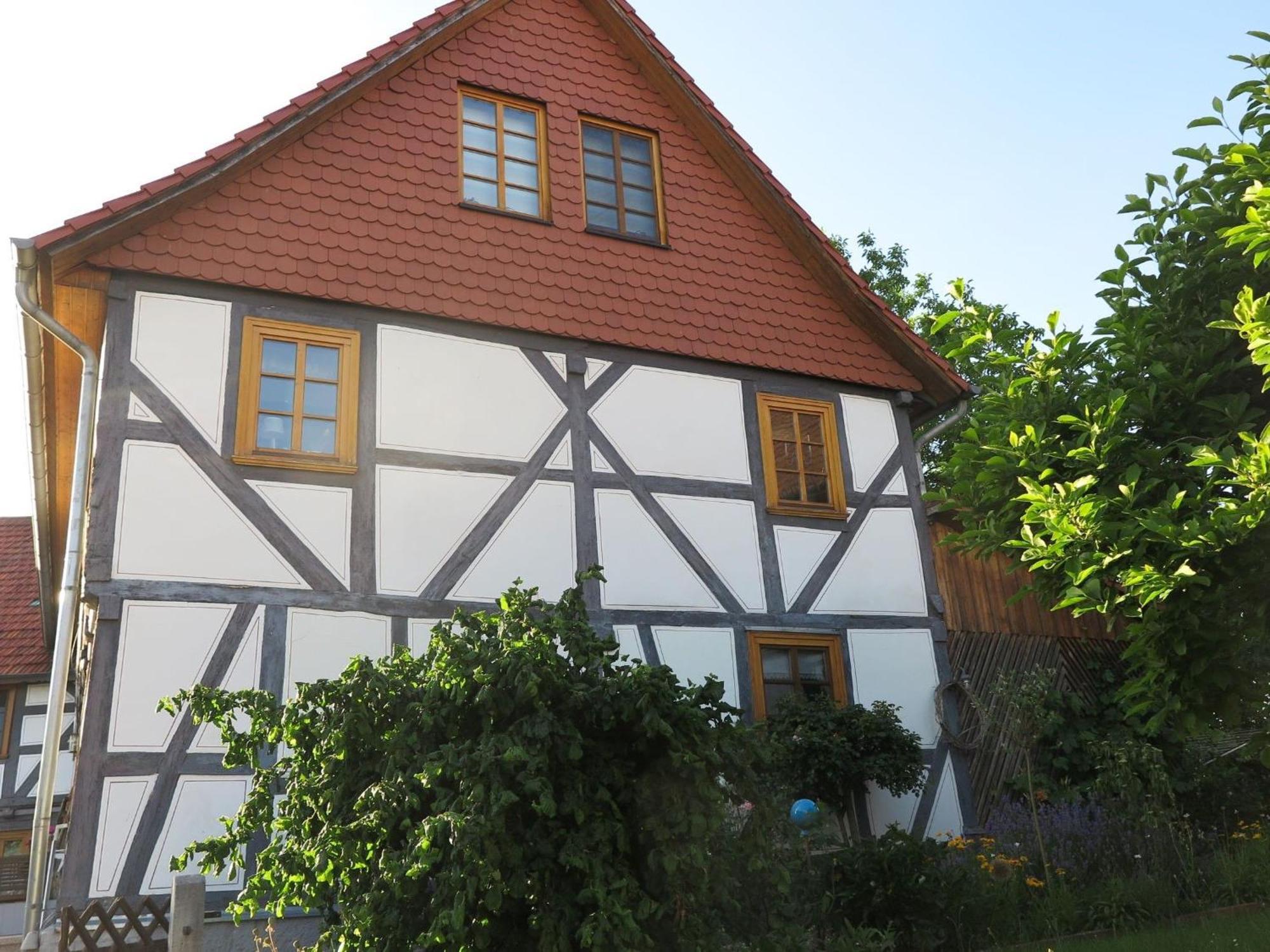 Fachwerktraum Im Hof Lägenhet Alheim Exteriör bild