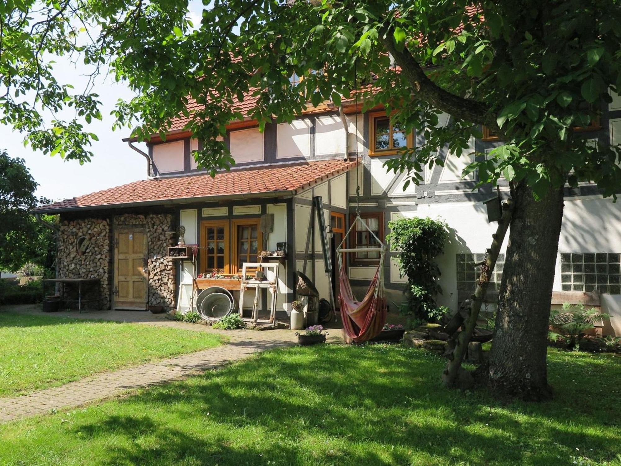 Fachwerktraum Im Hof Lägenhet Alheim Exteriör bild
